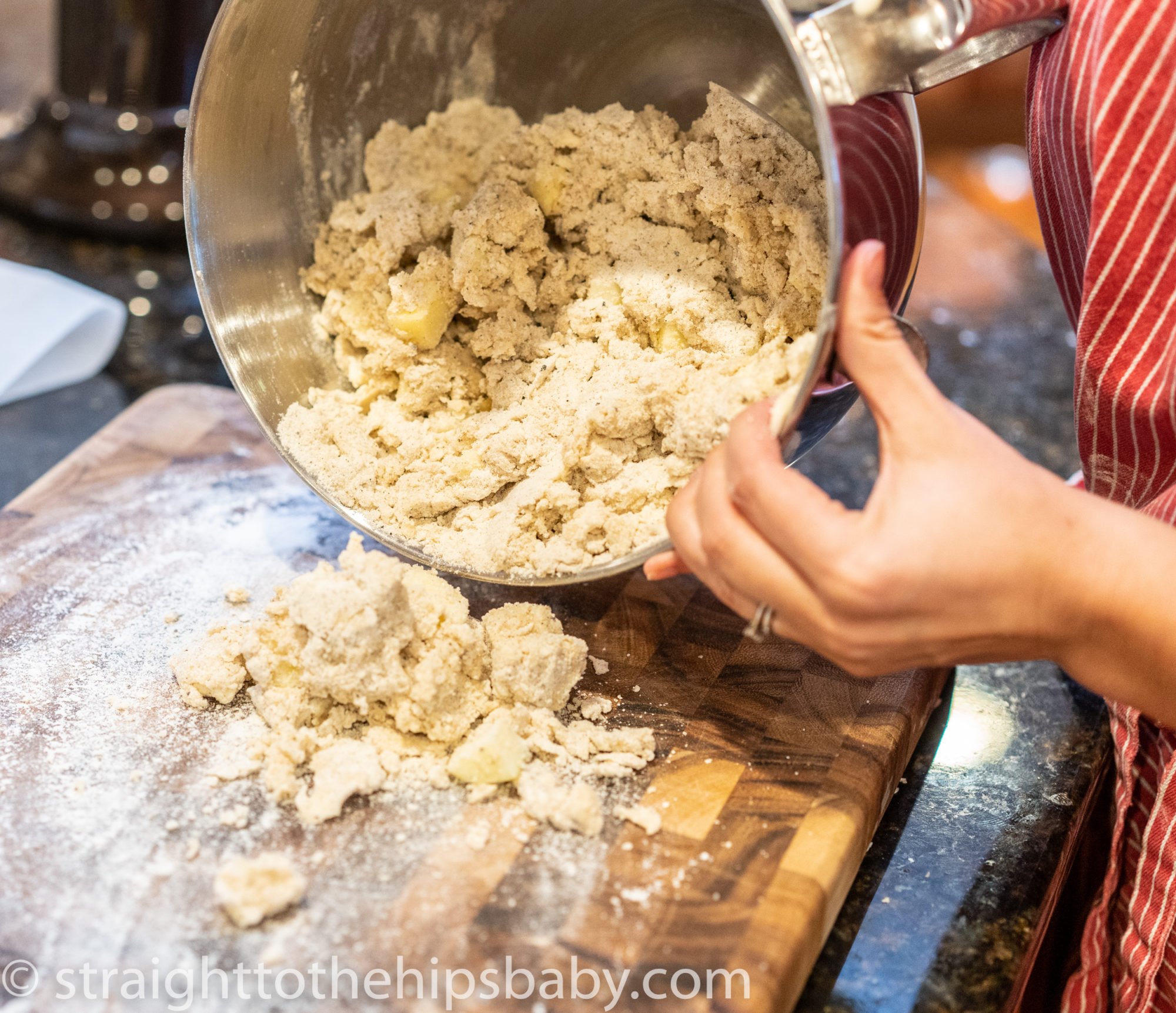 Apple chai sourdough scones straight to the hips baby