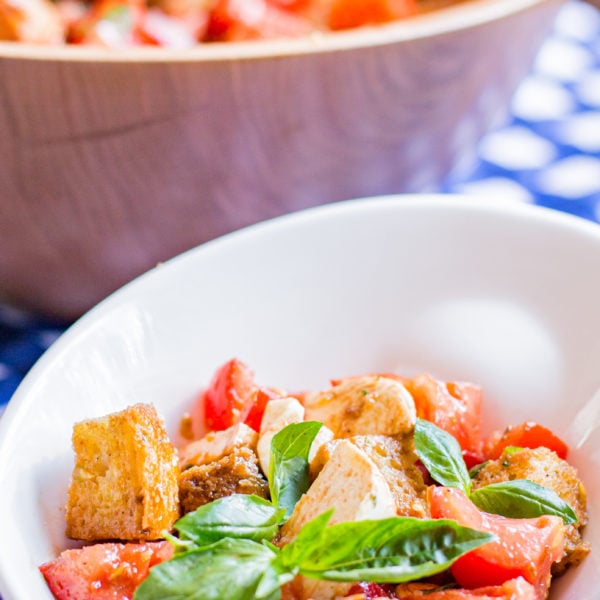 Tomato Mozzarella Panzanella
