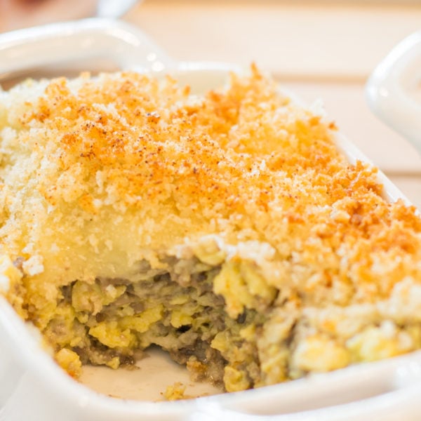 Baked Egg, Swiss, & Mushroom Casserole