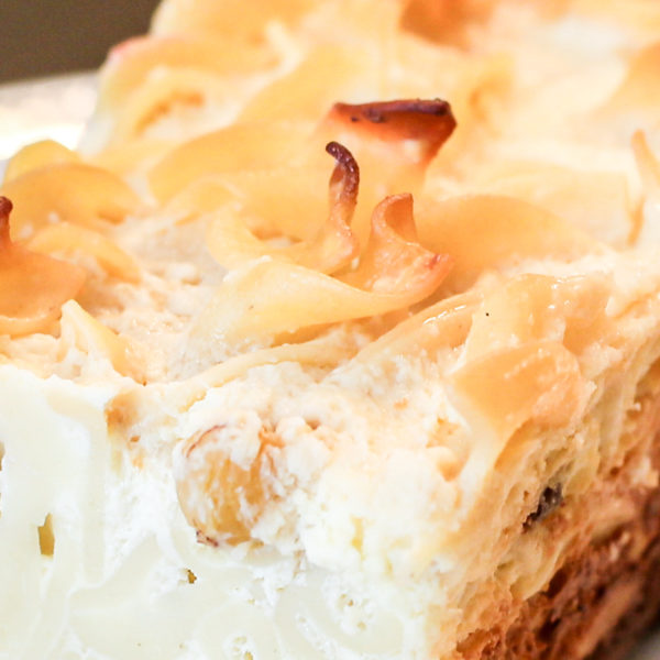 Sweet Noodle Kugel Recipe (Classic Jewish Dairy Kugel with Raisins)