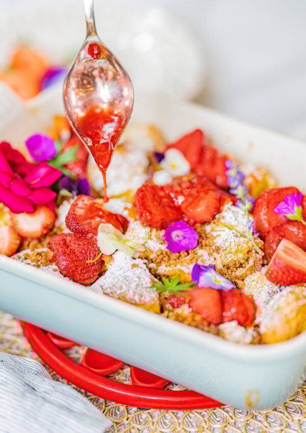 Feed a Crowd with this Make Ahead Challah French Toast Casserole