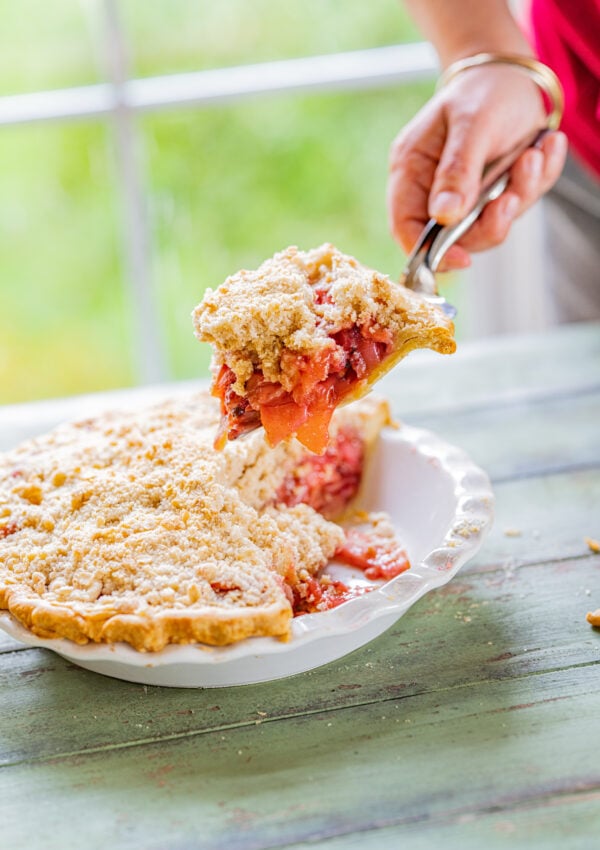 Pie Making Apple Pear Crisp Pie